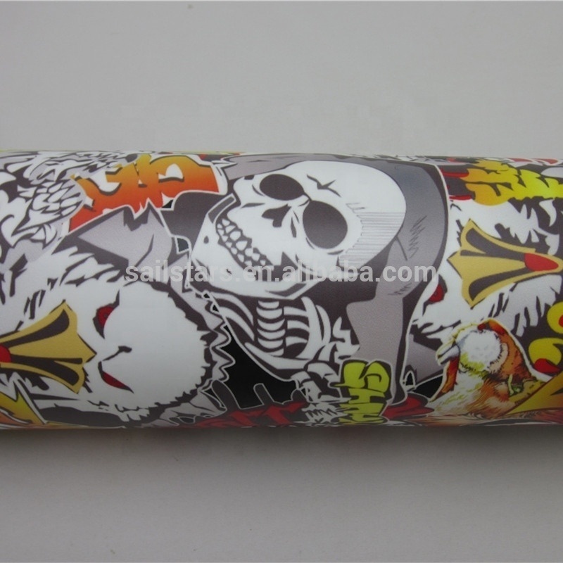 stickerbomb cartoons car wrap vinyl skull graphic Eagle for truck,motorcycle ,bike wrapping