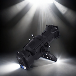 200W RGBW LED Ellipsoidal Leko Gobo Projector Zoom Spot LED Profile Light LED Stage Lighting for Live Performances