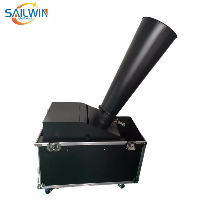 Sailwin 3000W Confetti Machine DMX Paper CO2 Confetti Blow Machine for Wedding Party Electric DJ Wedding Confetti Cannon Shooter