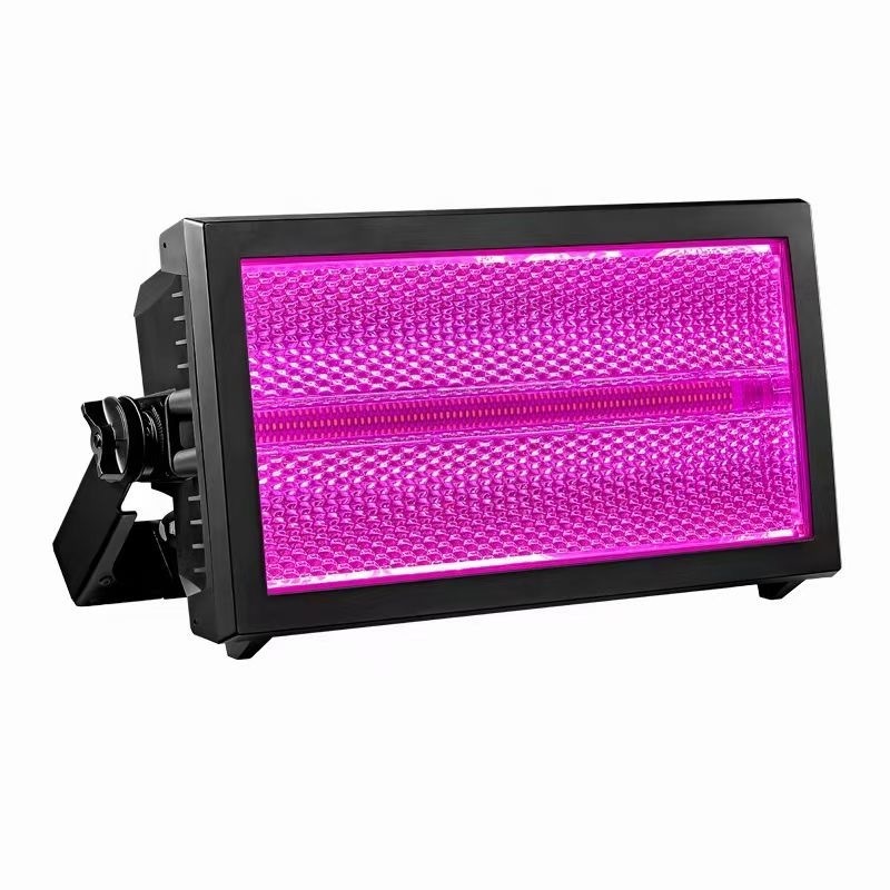 New Super Bright stage effect light White+ RGB DMX Atomic 3000W LED Stage flash Strobe Light