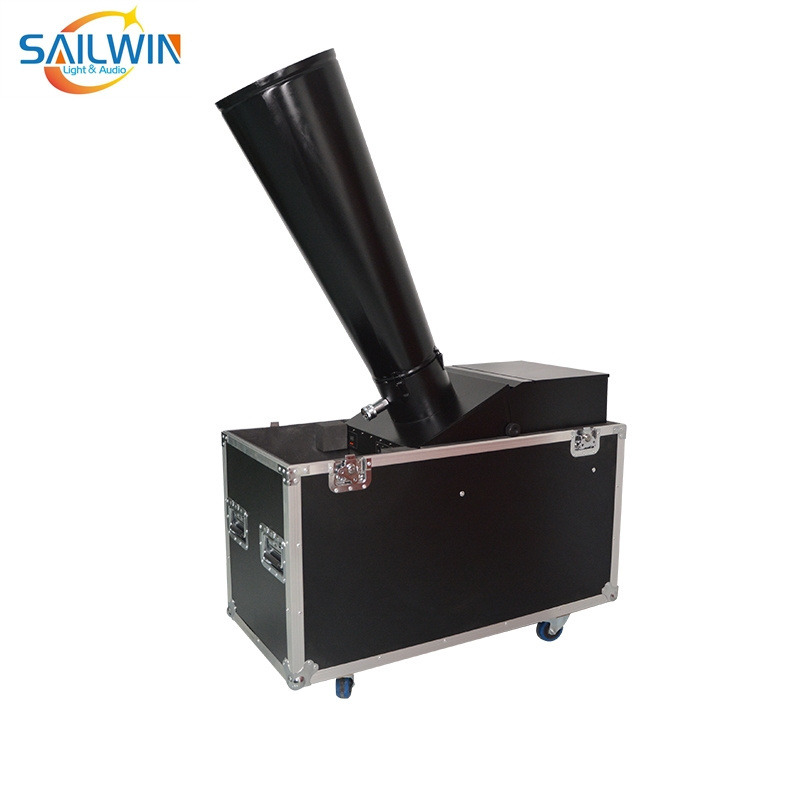 Sailwin 3000W Confetti Machine DMX Paper CO2 Confetti Blow Machine for Wedding Party Electric DJ Wedding Confetti Cannon Shooter