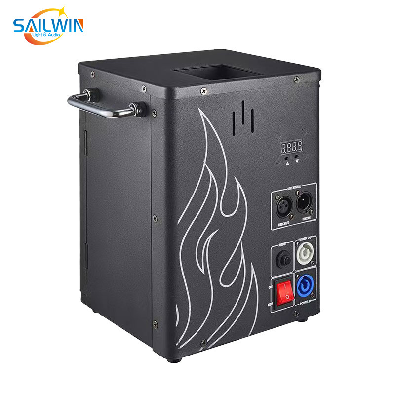 Sailwin 100W Flame Fire Machine DMX512 Control Fireworks Machine Single Head Fire Machine for Disco Stage Event Party