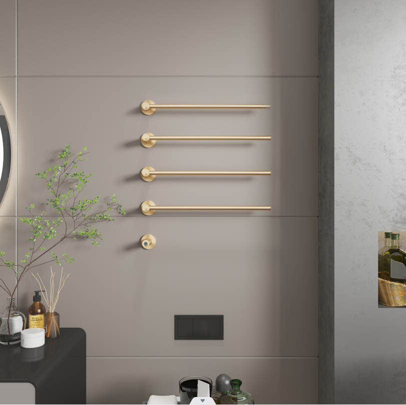 UV Towel Rack Holder Steam Radiator Towel Warmer Wall Mounted Stainless Steel Towel Rack Stand