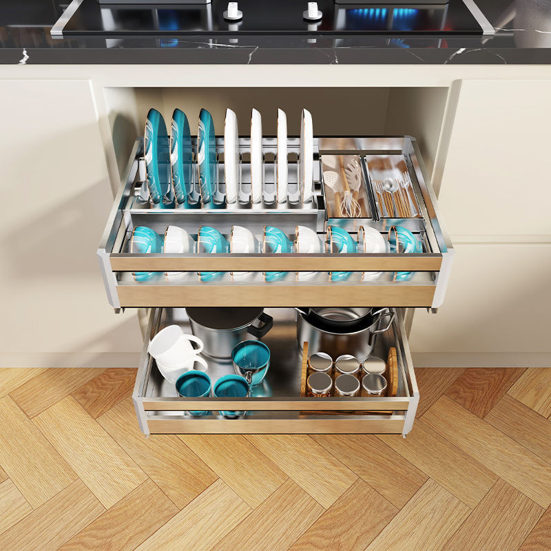 High Quality Pull Out Cabinet Organizer Pull Out Wire Basket Kitchen Cabinet Pull Out Drawer