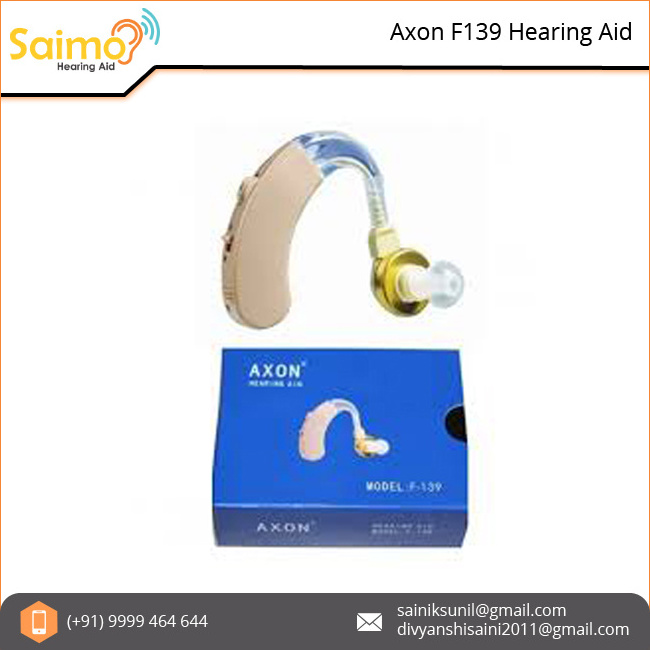 Axon F139 Analog Hearing Aid BTE Hearing Aid