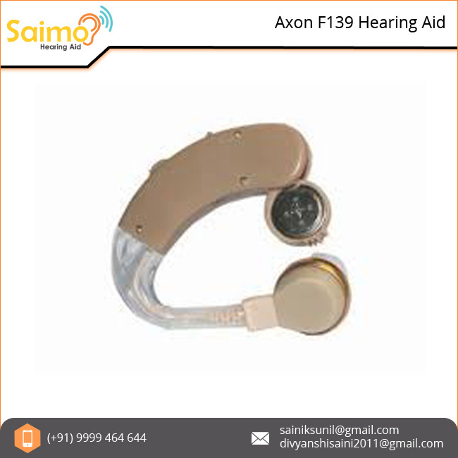 Axon F139 Analog Hearing Aid BTE Hearing Aid