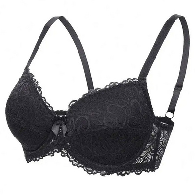 Special Design Inside Lingerie Ladies Hot Sale Sexy Lace Bra Embroidered Underwire Bra Women's 2024 Sports Bra