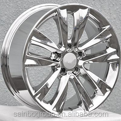 chrome All kinds of rim 15 16 17 18 inch 5x114.3/112 alloy wheels F8607