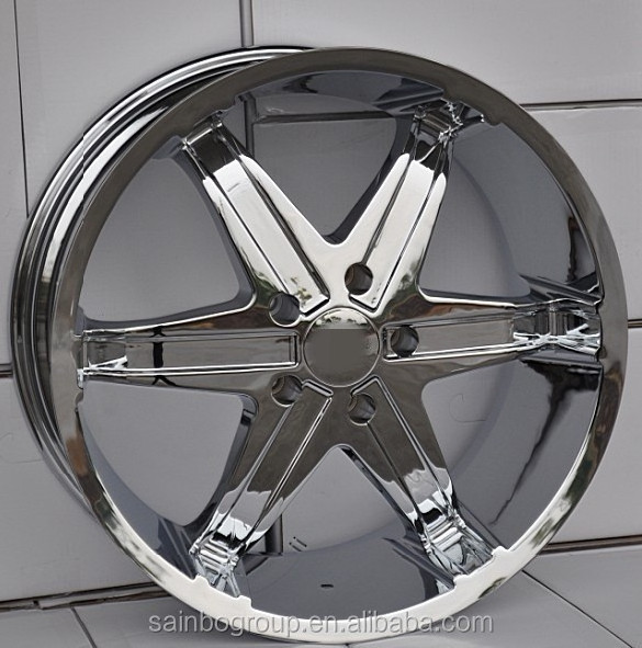 alloy wheels Steel Chrome Car Wheel for Sale 17 inch