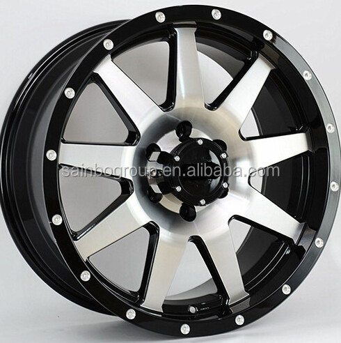 Aluminum wheels for cars, 4x4 wheels, wheel rims 17 inch 00419