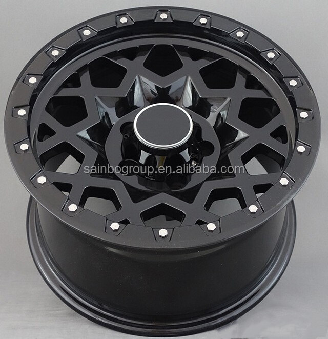 Aluminum Material alloy wheels with 6 Holes