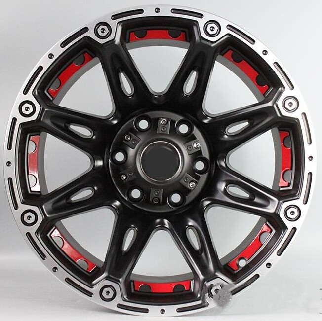 Aluminum Material alloy wheels with 6 Holes