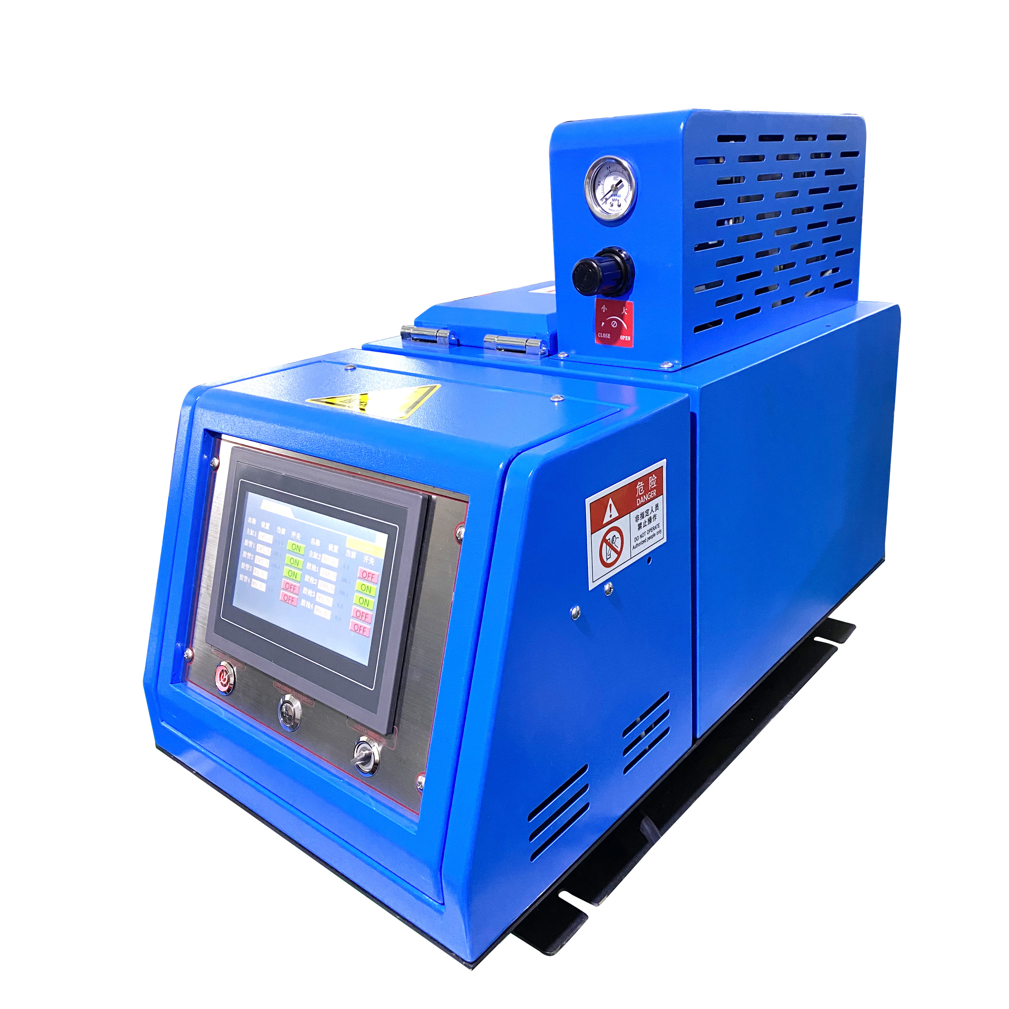 ShengSai Automatic Hot Melt Glue Machine/Applicator With Hot Melt Nozzles Hot Melt Glue