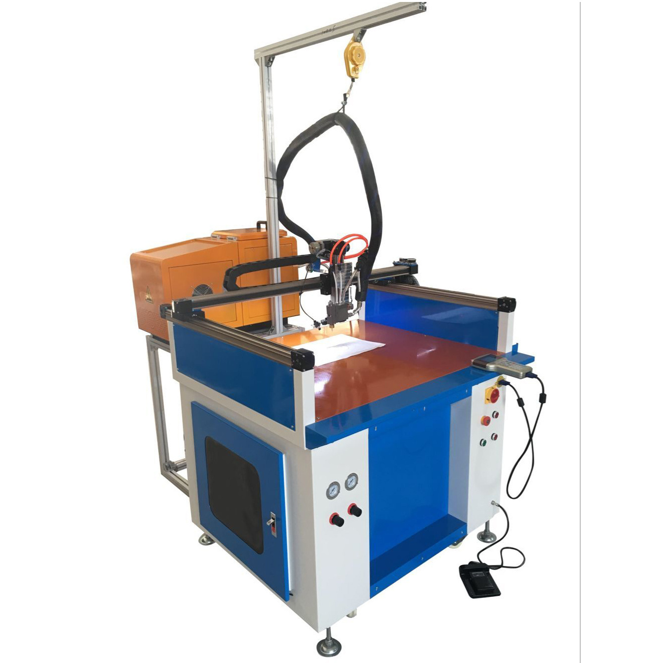 55 gallons 200L press plate type PUR Hot Melt Gluing Machine machine PUR hot melt glue machine.