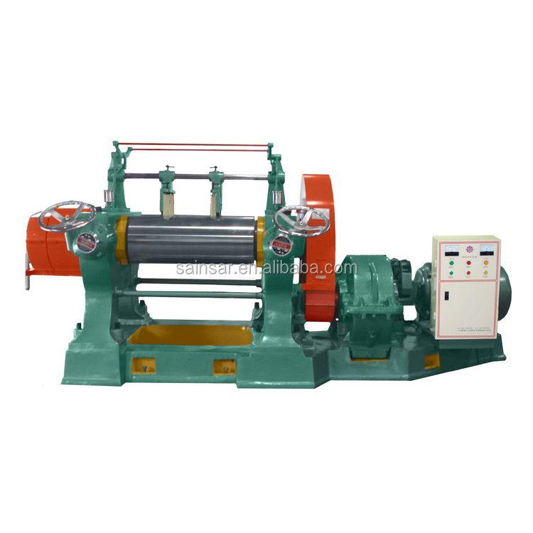 XK-360 12 inch Silicone Rubber Two Roller Mixing Mill Machine