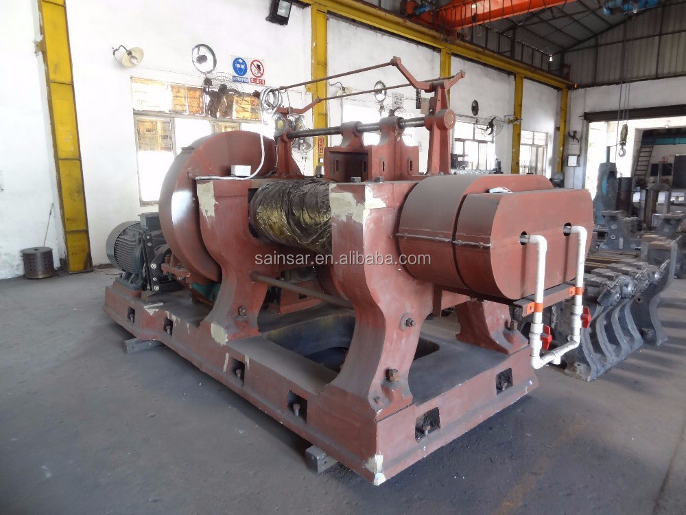 XK-360 12 inch Silicone Rubber Two Roller Mixing Mill Machine