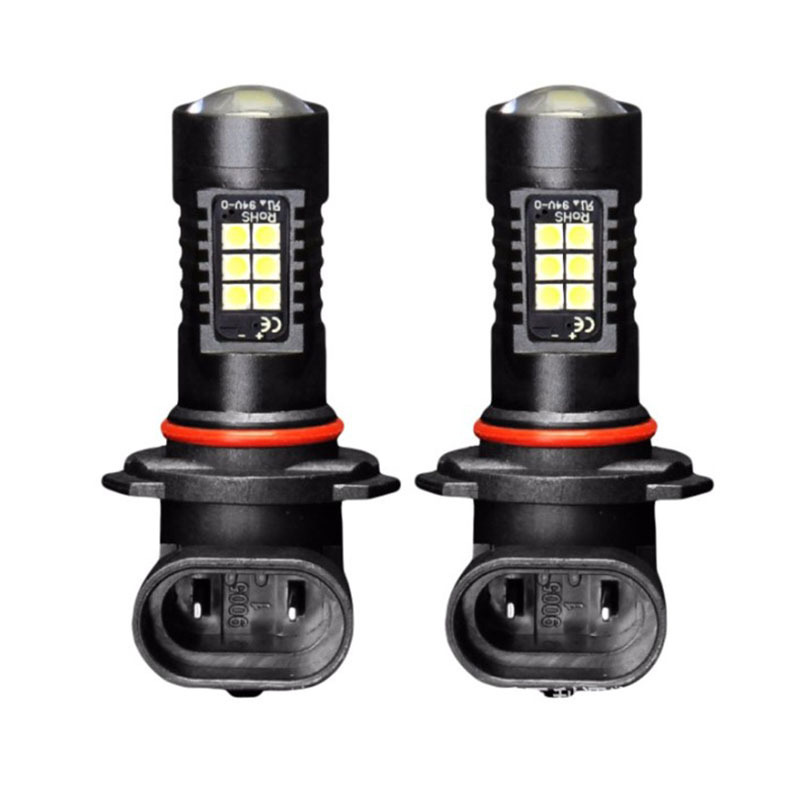 LED car marker lamp wholesale automobile LED fog lamp for vehicle H4 H7 H8/H11 HB3/HB43030 12 lamp headlights bulb