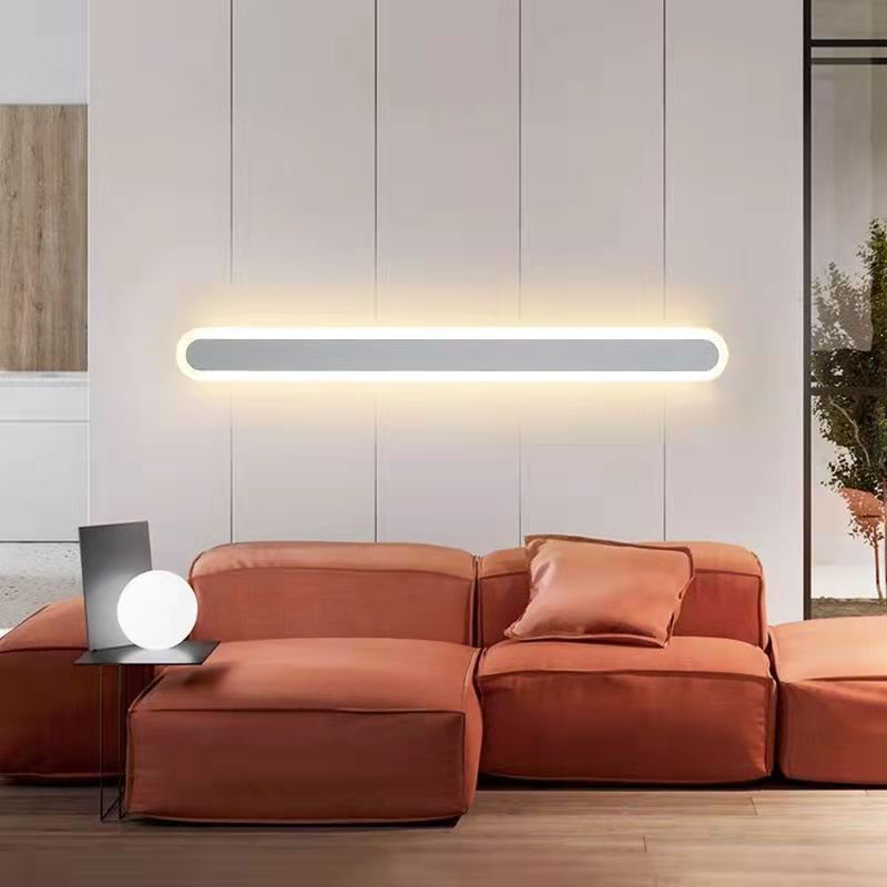 Modern Linear Wall Lamp Led Long Tube Light Simple Decor Mounted Wall Lights For Home Hotel Living Room