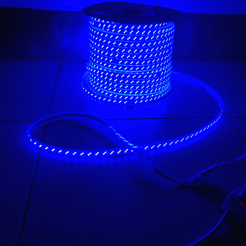 LED Flexible Strip Lights Waterproof SMD 2835 180Leds double three rows Outdoor IP65 Led Decorative decor holiday lighting