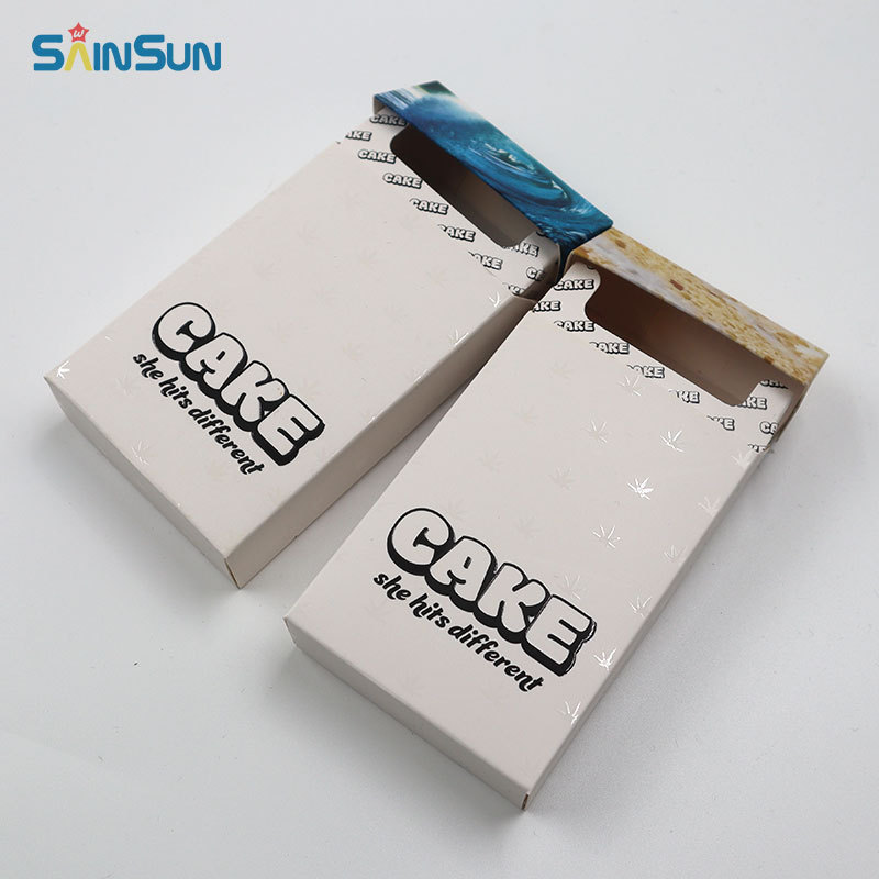 Custom Printed Wholesale Waterproof Cigarette Case Small Smoking Cigarette Cardboard Package Box