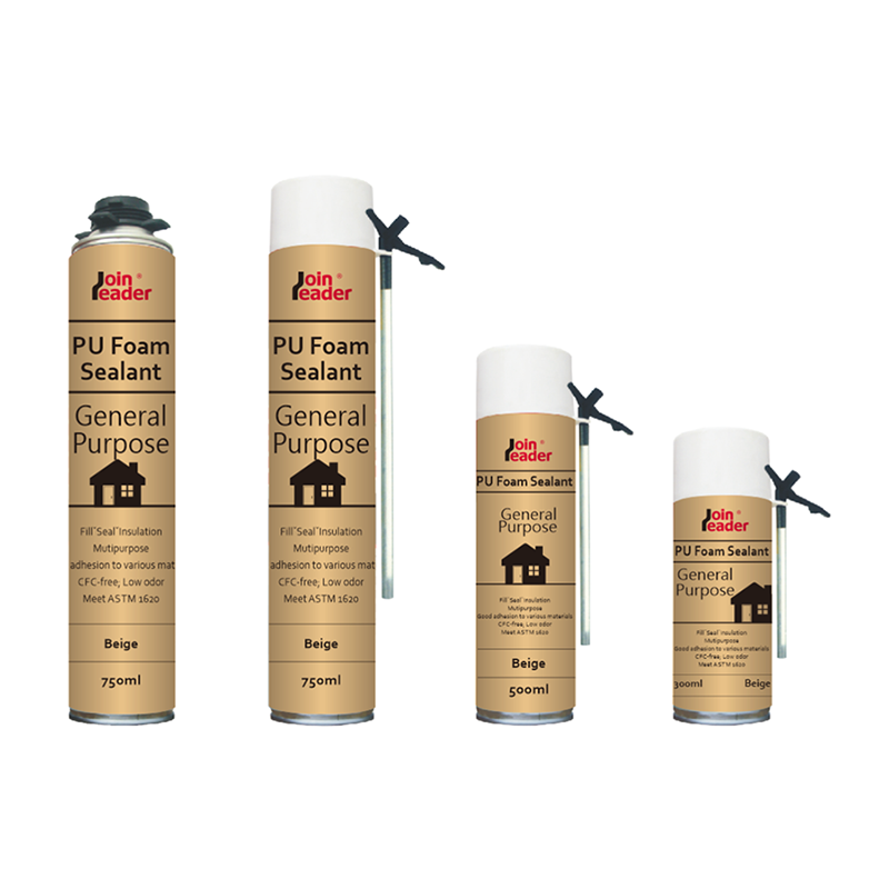 Professional supplier 750ml Urethane Flexible POLYURETHANE Pu Foam Spray Sealant for Windows and Doors