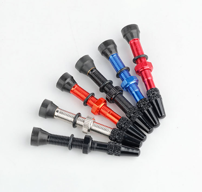 23084 40/60/80/100/120mm Aluminium Alloy Vacuum Bike Tubeless Presta Valve Bicycle Presta Valve Cycling Tubeless Valve