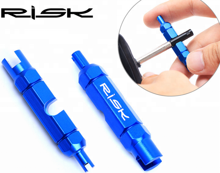 RL301 Bicycle Tube Tire Valve Disassemble Remove Tools Road Bike Valve Tool for Schrader Presta Extender Valve