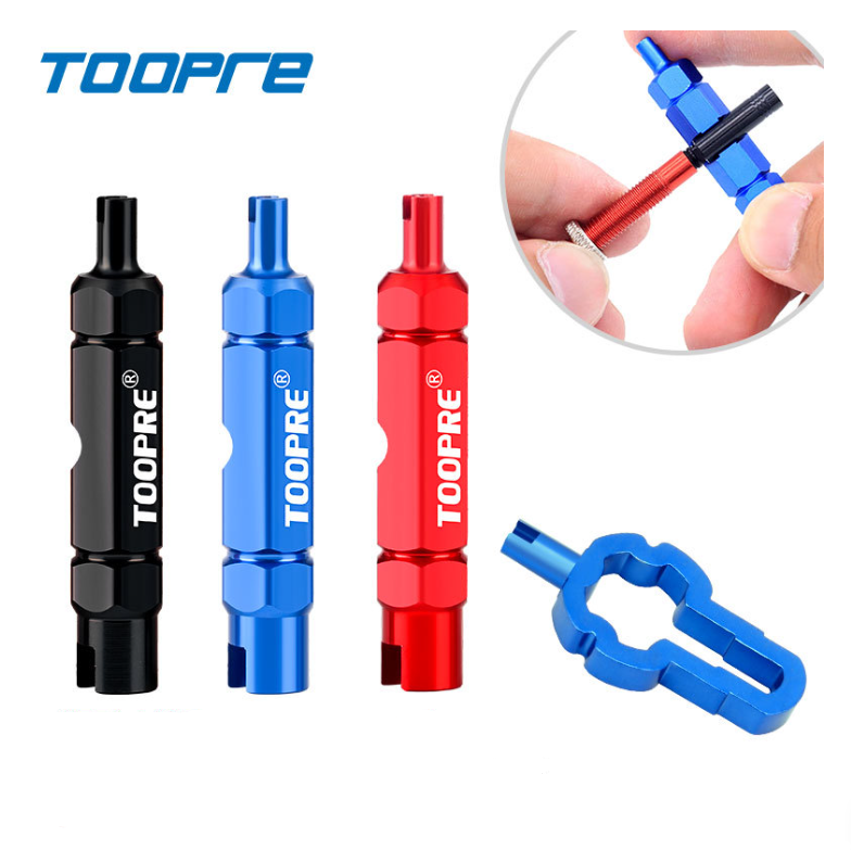 23068 Alloy Folding Road Bike Schrader Presta Valve Removal Tool Bicycle Valve Core Tool