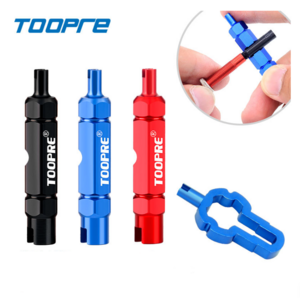 23068 Alloy Folding Road Bike Schrader Presta Valve Removal Tool Bicycle Valve Core Tool