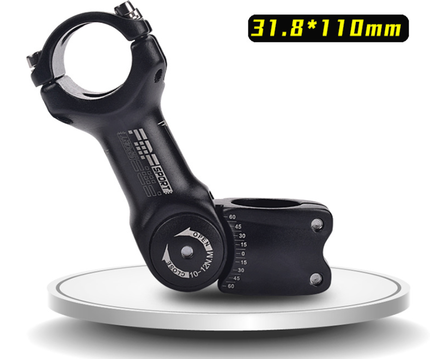 14006 25.4mm/31.8mm*90mm/110/120mm MTB Mountain Bike Handlebar Regulator Bicycle Adjustable Stem