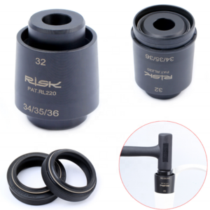 RL220 MTB Bike Bicycle Cycling 4-in-1 Shock Front Fork Dust Seal Installation Tool Driver Fits 32/34/35/36mm