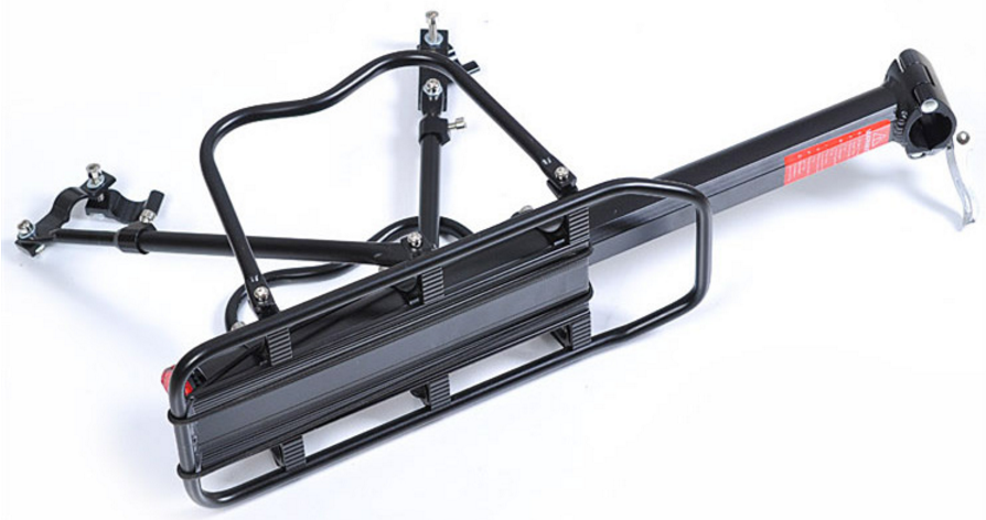 671-09 Alloy Cycling MTB Mountain Bike Rear Carrier Bicycle Rack