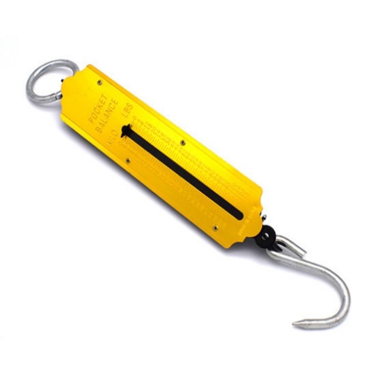 Spring Push Pull Balance Pocket Hanging Scale