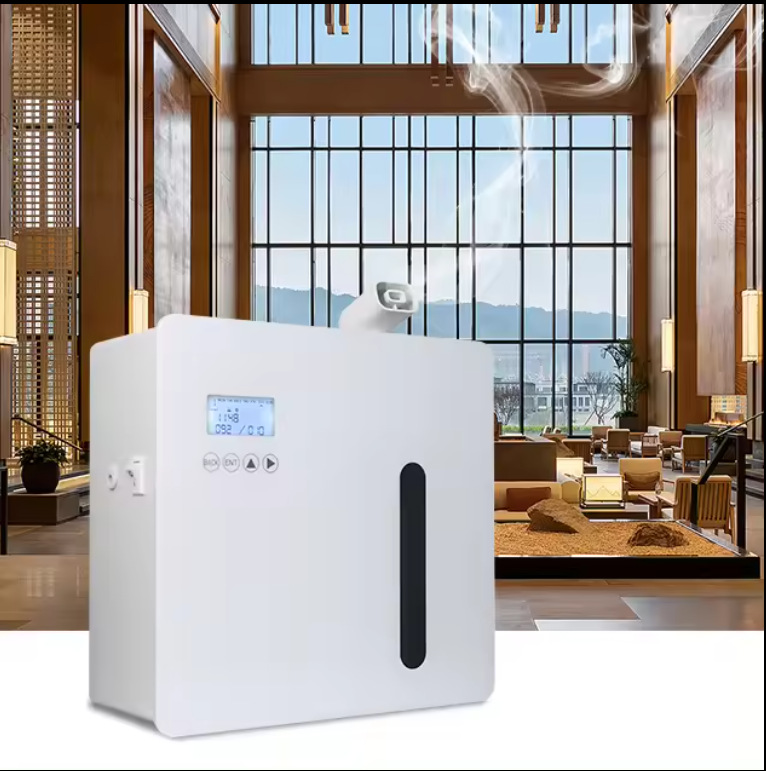 Commercial Wall plug-in parfum difuseur 500ml scent machine diffuser electrique HVAC scent diffuser