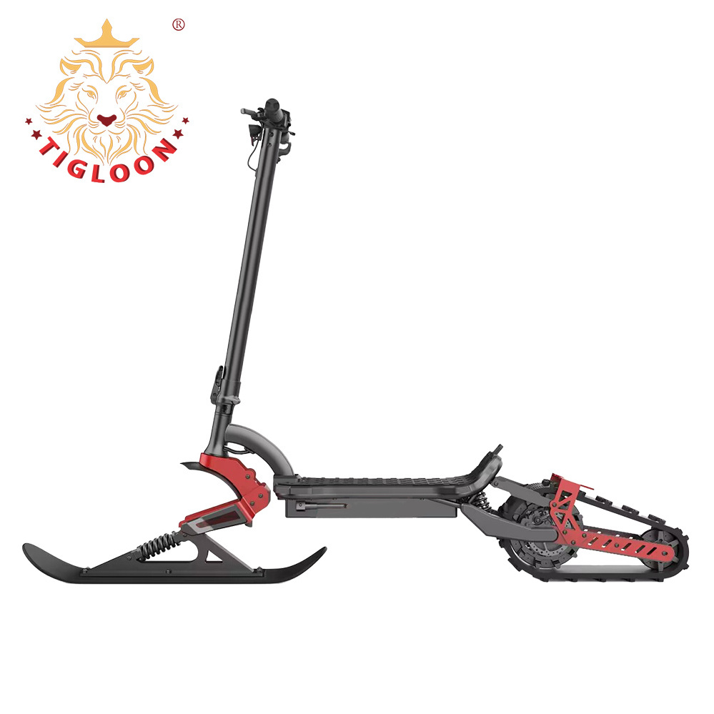 3 Modes Switching All Terrain Mode 11inch Air Tyre Riding Snow Depth 150mm Smart Electric Snow Scooter