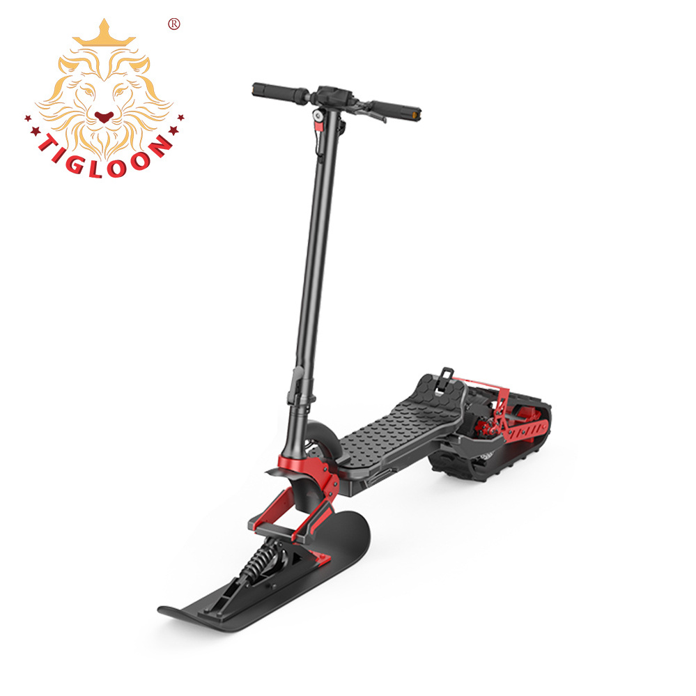 3 Modes Switching All Terrain Mode 11inch Air Tyre Riding Snow Depth 150mm Smart Electric Snow Scooter