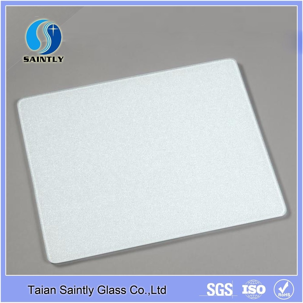 Silk screen printing colorful glass kitchen Tempered glass back splash tile wall  panel