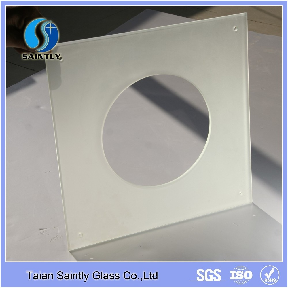 3mm/4mm/5mm 6mm 8mm 10mm 12mm 15mm 17mm 19mm 25mm circle round tempered glass for lighting fixture with printing  colour