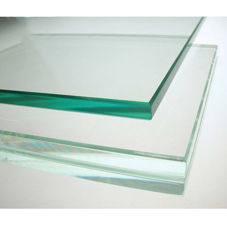 Cheap price printed clear round 6mm 8mm 10 mm tempered glass for light cover glass