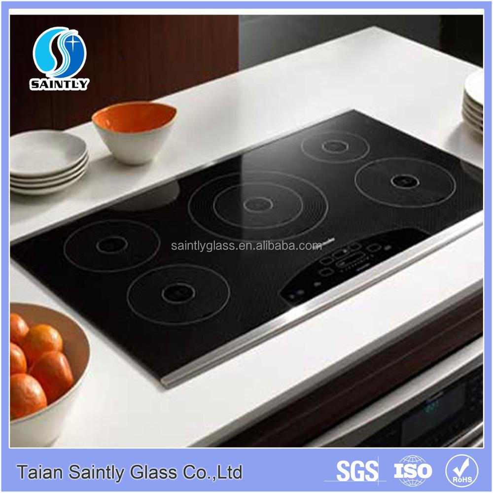 High Temperature Safety Heat Resistant Induction Cooker Ceramic Glass Plate