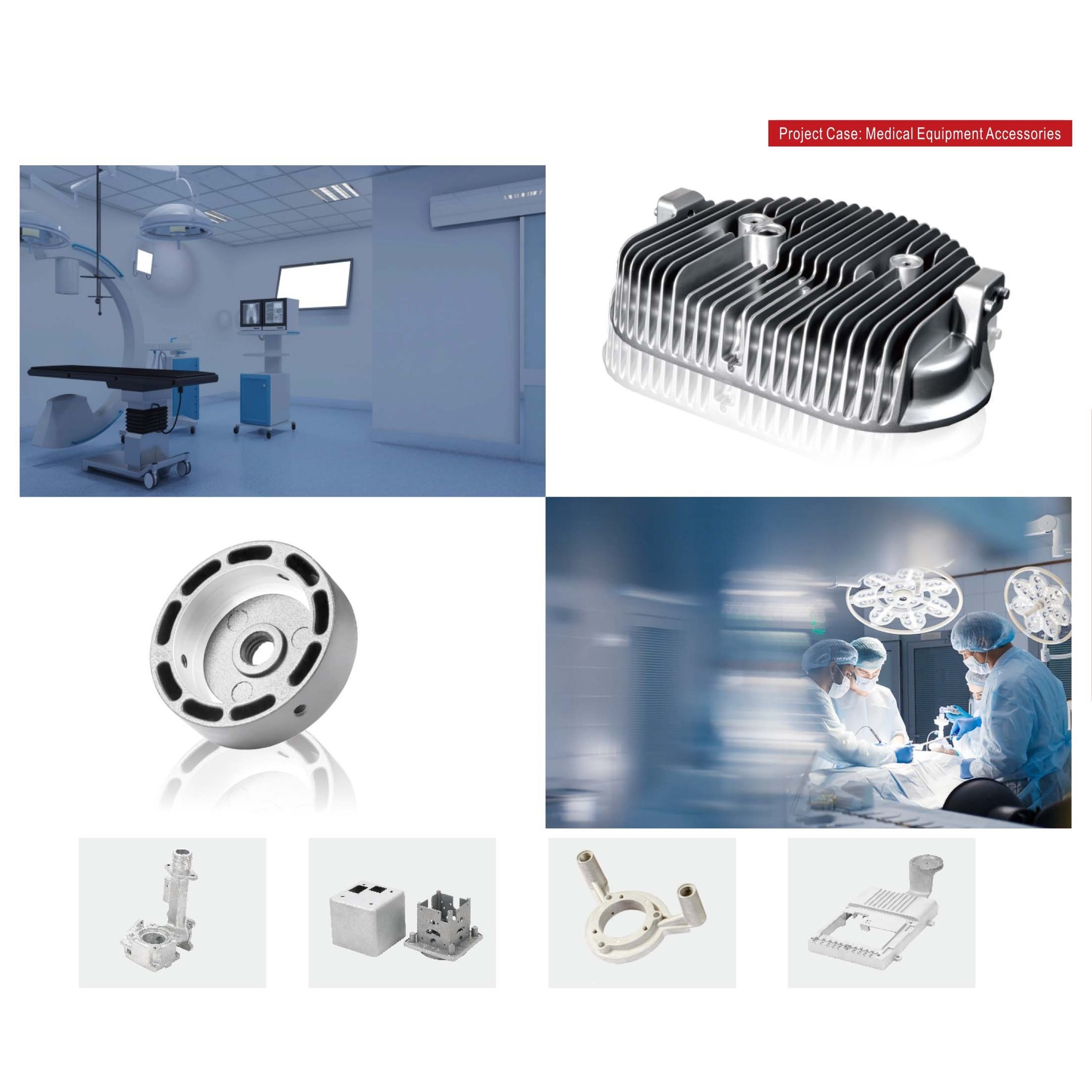 Customized Aluminum Die Casting Products Electronic Die Casting Parts Die Casting