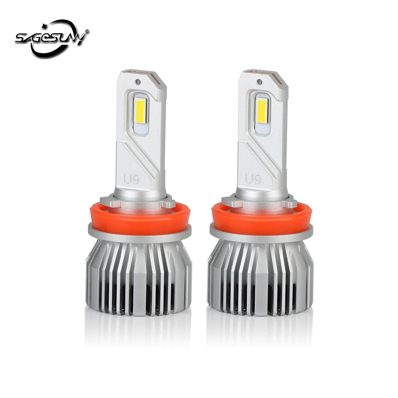 Fahren H11 H9 H8 LED Headlight Bulbs H7 9005 9006 9012 Light For Motorcycle LED Light H8 H9 H11