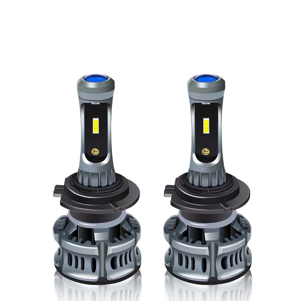 XT7 Car Accessories LED Headlamp DRL Bulb Lamp H4 60W 7200LM Super Bright LED Headlight H7 H11