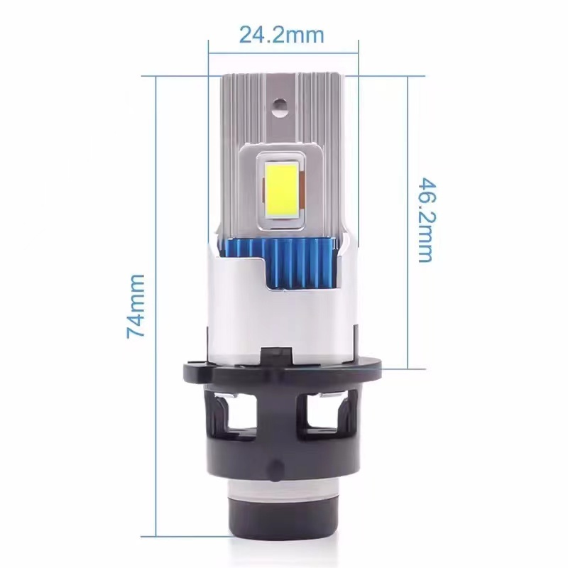 Car Accessories LED Headlight D2s Hid to LED Bulb D4S Auto LED Light Bulb 45W D4S D2S for Audi Hyundai Jeep Light Bulb