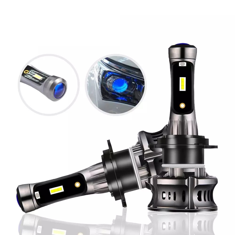 XT7 Car Accessories LED Headlamp DRL Bulb Lamp H4 60W 7200LM Super Bright LED Headlight H7 H11