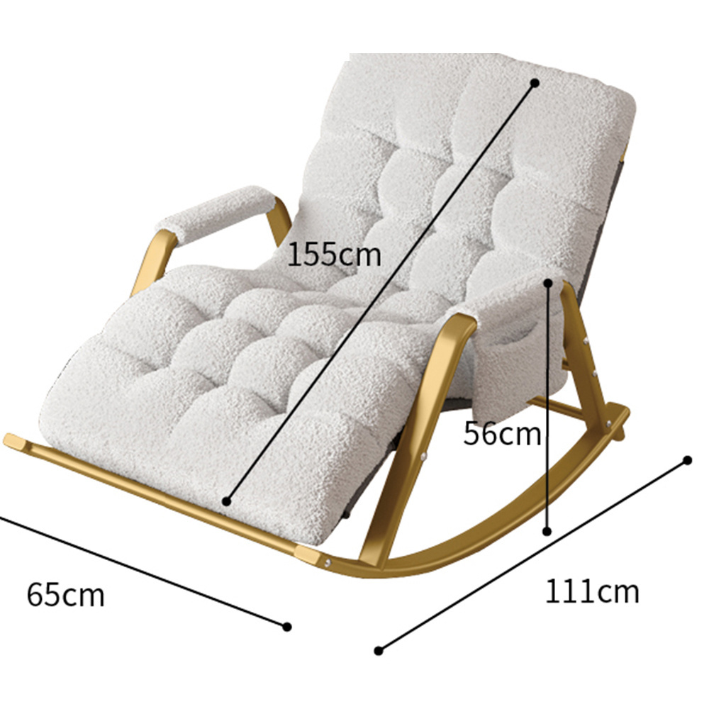 single recliner sofa rocking chair big relaxing lazy chair sling chair metal garden furniture lounge