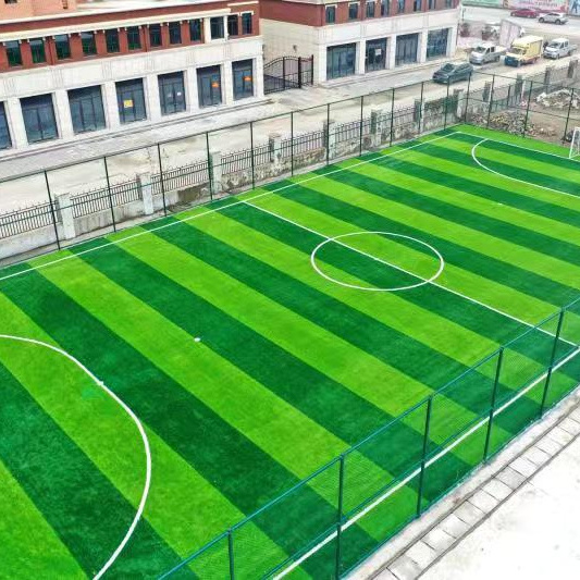 Professional Factory Fustal 5v5 High Durable Artificial Synthetic Turf Soccer Grass Football Field