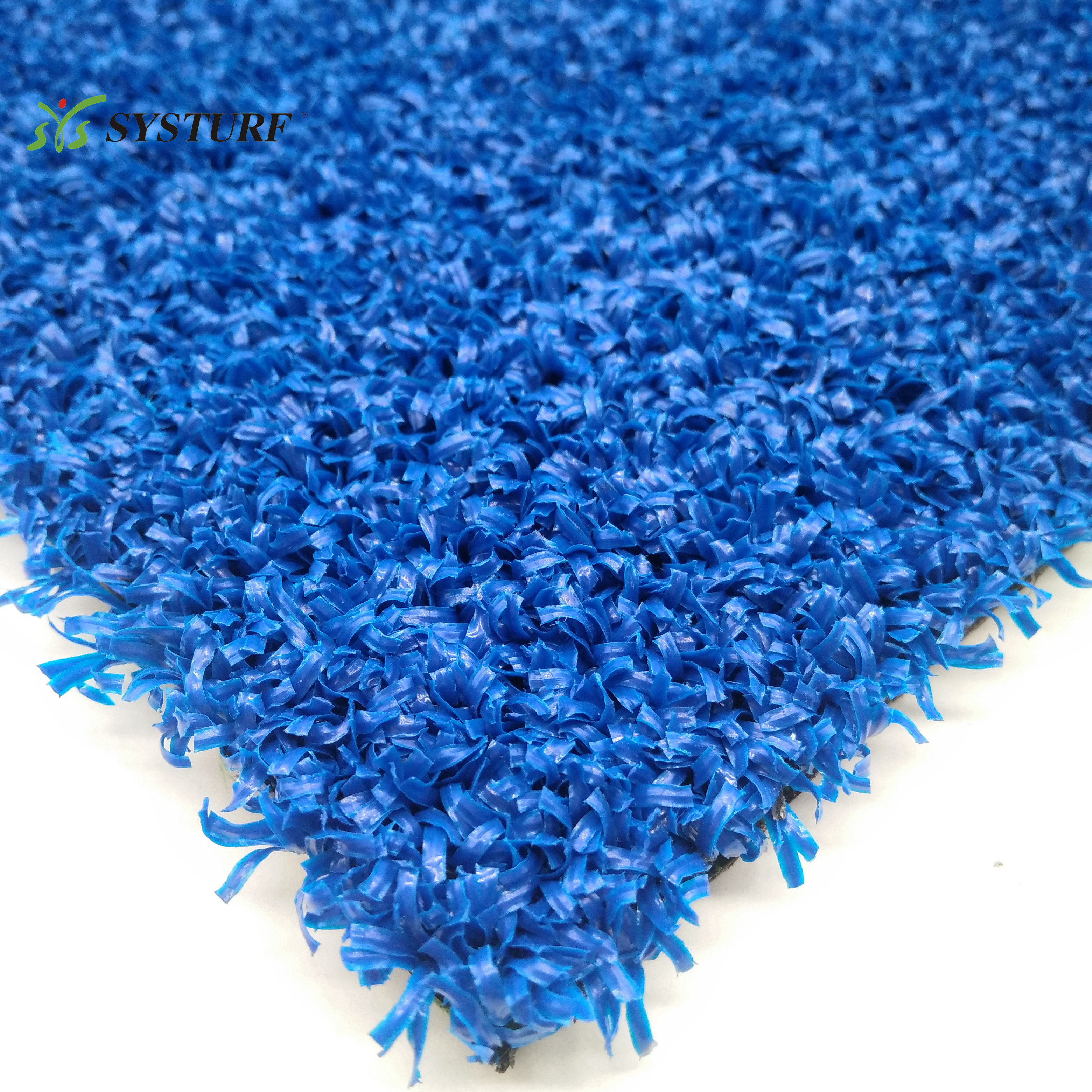 Blue Color Outdoor Artificial Turf for Tennis Court  Paddle Grass