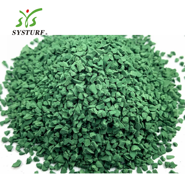 Green EPDM Rubber Granule for Artificial Grass Infill