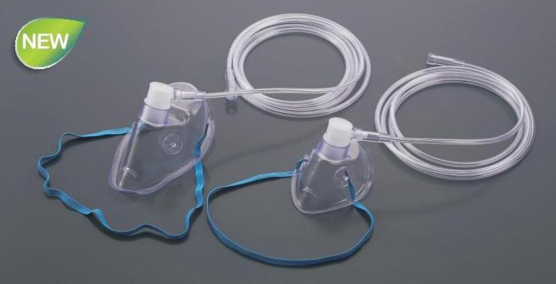 Disposable Oxygen Nebulizer Aerosol Mask with Tube China Free CE Medical Materials & Accessories Ozone 3 Years Sainty or OEM